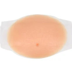 Silikon Fejk Gravidmage Konstgjord Gravidmage Fotorekvisita Remmar 2 till 4 Månader><noscript><img width=