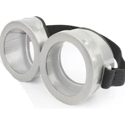 Silver Minion Glasögon Maskerad Rekvisita Halloween Kostym Rekvisita> Tillbehör