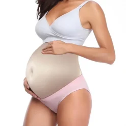 Simulation Pregnant Belly Tummy Bump Actor Cosplay Props Breathable Stage Performance L><noscript><img width=