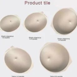 Simulerad Gravidmage Magpropp Skådespelare Cosplay Rekvisita Andningsbar Scenframträdande-u><noscript><img width=