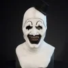 Själsbrytande clownmask Halloween smink bal rekvisita latex skräck> Masker