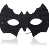 Skeleteen Fladdermus Ögonmask Kostym - Superhjälte Svart Fladdermusmask Utklädningskostym Tillbehör För En> Masker