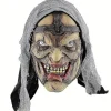 Skräckhäxmask Halloween Terror Latex Mask Läskig Cosplay Kostym Rekvisita Maskeradtillbehör> Masker