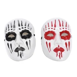 FMYSJ Slipknot Band Joey Jordison Resin Mask Halloween Party Maskerad Cosplay Rekvisita (FMY)> Masker