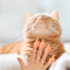 Små Händer för Fingrar - 10 st Söta Mini Handdockor (Långfingret) Premium Gummi><noscript><img width=