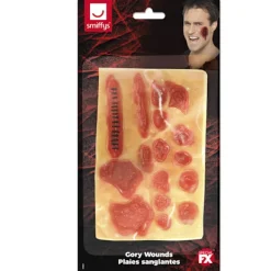 Smiffys Läskig Sår Halloween Kostym Smink (12-pack) One S One Size><noscript><img width=