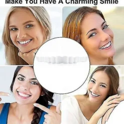 Smile Snap On Lösa Tänder Övre Nedre Tandfasader Proteser Tandskydd Set PTW><noscript><img width=