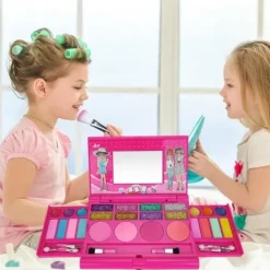 Toyz Land Smink Kit Toy Set För Flickor Bärbar Låtsas Smink Kosmetika Tillbehör För Flickor> Smink
