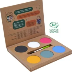 GRIM TOUT Sminkpalett - - Wow - 6 färger BIO - Naturlig -> Smink