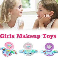 Sminkset för flickor - Barnkosmetik, Skönhetsväska, Leksakskit, Rosa, Onesize><noscript><img width=