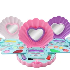 Sminkset för flickor - Barnkosmetika, Skönhetsväska, Leksakskit, Rosa, One size><noscript><img width=