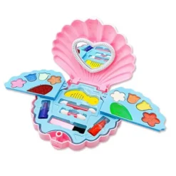 Sminkset för flickor - Barnkosmetik, Skönhetsväska, Leksakskit, Lila, One Size><noscript><img width=