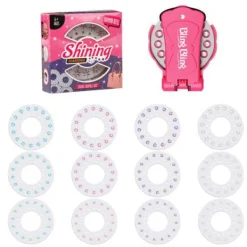 Sminkset för flickor med glittrande diamanter 12 Sticker> Smink