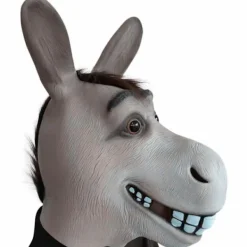 Åsna Mask Djur Mask Kostym Fest Cosplay Latex Mask För Halloween> Masker