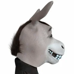 Åsna Mask Djur Mask Kostym Fest Cosplay Latex Mask För Halloween><noscript><img width=