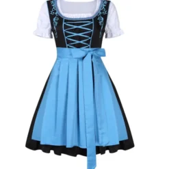 Snabb Leverans Dam Tysk Traditionell Dirndl Klänning Oktoberfest Bayersk Öl Tjej Kostym 2023 Ny S> Dräkter