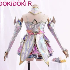 Snabb leverans Dokidoki-r Game Lol Cosplay League Of Legends Kaisa Star Guardian Costume Star Guardian Kaisa Cosplay Cosplay Peruk Plus Size XS><noscript><img width=