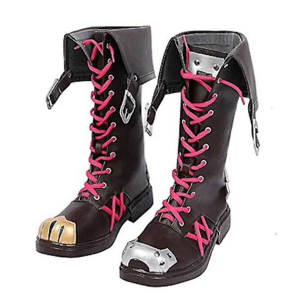 Snabb Leverans Lol Jinx Cosplay Kostym Uniform Kläder League Of Legend - Perfekt Endast Peruk -XM3- One Size> Peruker