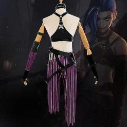 Snabb leverans ol Jinx Cosplay Kostym Uniform Utrustning eague Of egend - Perfekt kostym och peruk Kostym och Peruk-XM3- L> Dräkter