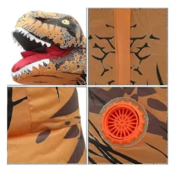 Snabb leverans Uppblåsbar kostym Helkroppsko Dinosaurie Party Blow-up Suit Halloween><noscript><img width=
