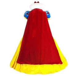 KOOLMEI Snövit Disney Prinsessdräkt Kvinnor Queen Fairytale Klänning+ set Cosplay Festoutfit Halloween Karnevalsfest Födelsedagspresenter L> Dräkter