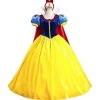 Snövit Prinsessdräkt Dam Sagoklänning Pannband Set Maskerad Halloween Karneval Party Scenkläder> Dräkter
