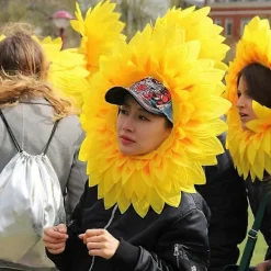 Solroskostym Huvudband - Perfekt för födelsedagsfest!><noscript><img width=