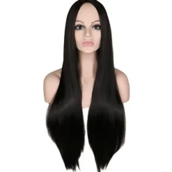 Spel Alice Madness Returns Cosplay Kostym Alice Maid Uniform Vuxen Kvinna Halloween Anime Flicka Karneval Klänning Upp Fest -WELLNGS -XF32- peruk wig | Fyndiq> Peruker