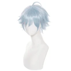 Spel Genshin Impact Chongyun Cosplay Peruk Chong Yun Hair Hallowe><noscript><img width=