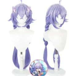 Spel Honkai Star Trail Kostym Tail Peruk Party Halloween Cosplay Kostym Kvinnor Cosplay XS><noscript><img width=
