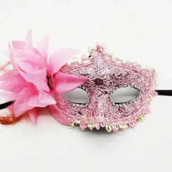 Spets ögonmasker Maskeradmasker SVART><noscript><img width=