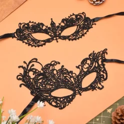 Spetsmask för damer, sexig maskeradmask för kvinnor, elegant balmask för halloween-maskeradfest><noscript><img width=