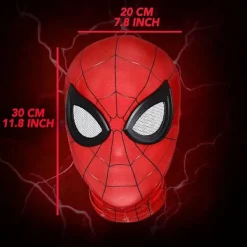 Spider Man Mask för barn och vuxna | Superhjältedräkt | Premium kvalitet | Serier | Cosplay | Halloween Z><noscript><img width=
