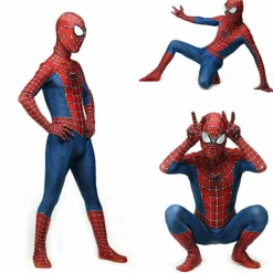 Spider-Man Cosplay Kostym Vuxen Far From Home Raimi Outfit Party 100 cm 100> Dräkter