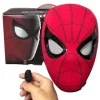ECORP Spider-Man huvudbonad ögon rörliga manuell elektrisk blinkande mask extraordinär hjälte expedition hjälm> Masker