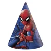 Globos Nordic ApS Spiderman partyhattar 6 st hattar avengers spindelmannen party> Huvudbonader