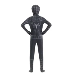 Spider-Man Tights Heroisk Expedition Vuxen Cosplay Kostym - Svart Spider-Man 160CM><noscript><img width=