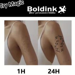 SpiderTillfällig Tatuering, Varar Upp Till 15 Dagar Ny Teknik Magisk Vattentät Semi Permanent Klistermärke.><noscript><img width=