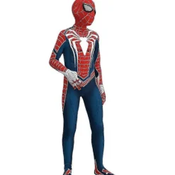 Spindelmannen Kostym Spindelmannen Dräkt Cosplay Kostym Festdräkt-FA- 110cm><noscript><img width=