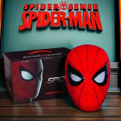 Spindelmannen Mask Cosplay Rörliga Ögon Elektronisk Mask Spider Man 1:1 Fjärrkontroll Elastiska Leksaker För Vuxna Barn Present> Masker