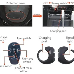 Spindelmannen Mask Cosplay Rörliga Ögon Elektronisk Mask Spider Man 1:1 Fjärrkontroll Elastiska Leksaker För Vuxna Barn Present><noscript><img width=