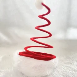 Spiral Fjäder Tomte Hattar Jul Festlig Huvudbonad> Huvudbonader