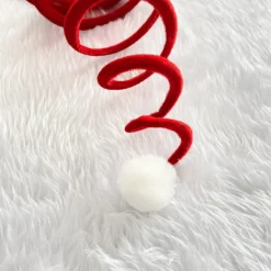 Spiralfjäder Tomteluvor Tomte Jul Festlig Huvud><noscript><img width=