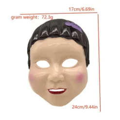 WAIDFU Squid Game 2 - Lilla flickans skräckmasker för festklädsel><noscript><img width=