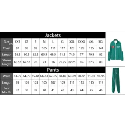 Squid Game 2 Nr 456 Cosplay Kostym Tröja -FA- 5XL> Dräkter