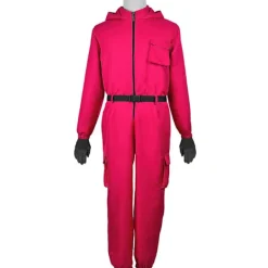 Squid Game Dräkt / Maskeraddräkt - Cosplay Suit S> Dräkter
