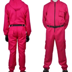 Squid Game Dräkt / Maskeraddräkt - Cosplay Suit S><noscript><img width=
