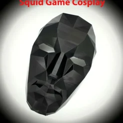 Squid Game Front Man Bo cosplay Halloween fetma W Svart -XF27- s><noscript><img width=