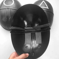 Squid Game Mask / Ansiktsmask - Cosplay V Triangle><noscript><img width=