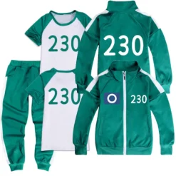 Squid Game, sportkläder, komplett set med rep 110><noscript><img width=